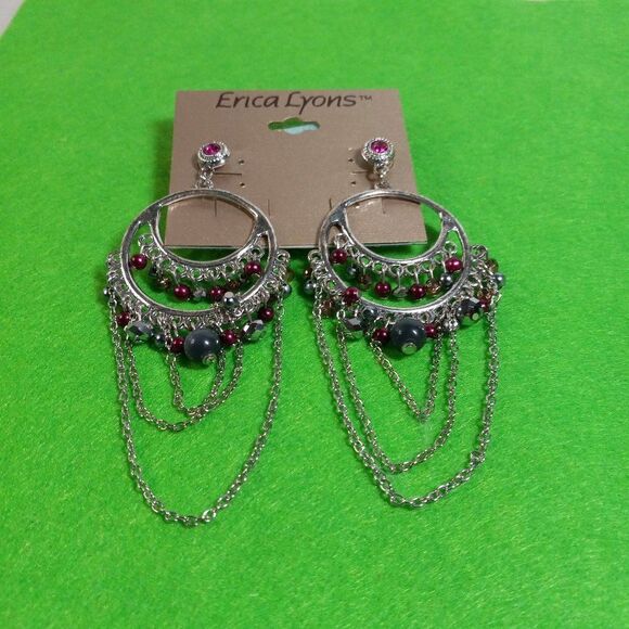 NWT Erica LyonsDangling Earrings - Picture 1 of 5